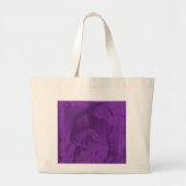 Paarse reflecties grote tote bag (Voorkant)