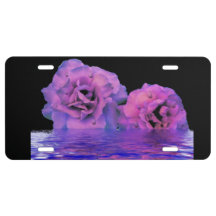 Paarse regen - Bord licentie