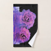 Paarse regen - dodendoekset bad handdoek (Handdoek)