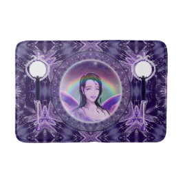 Paarse regen Fairy Bath Mat