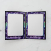 Paarse regen fee blanco kaart (Binnen)