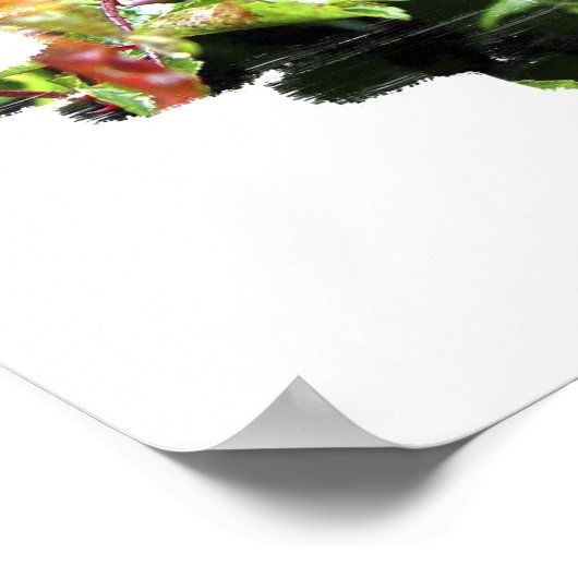 Paarse regen poster (Hoek)