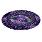 Paarse regen snijplank (Hoek)