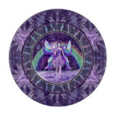 Paarse regen snijplank (Voorkant)