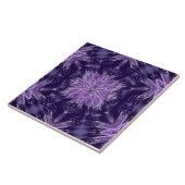 Paarse regen tegeltje (Zijkant)