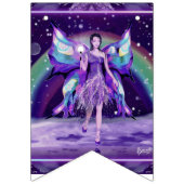 Paarse regen vlaggetjes (Derde vlag)