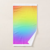 Paarse regenboog 3 stuks bad handdoek (Handdoek)
