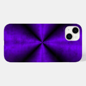 Paarse Regenboog in Elephant Skin Leather Optik Case-Mate iPhone Case (Achterkant (horizontaal))