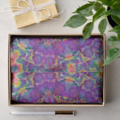 Paarse regenboog Kaleidoscoop-kunst Tissuepapier (Geschenk)