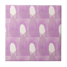Paarse Regenboog Mid Century Modern Patroon