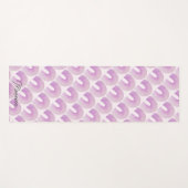 Paarse regenboog midden eeuw modern yogamat (Voorkant (horizontaal))