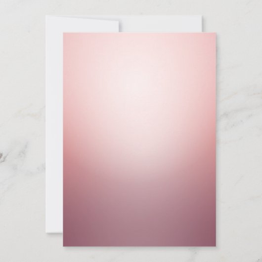 Paarse regenboog ombre kaart (Achterkant)