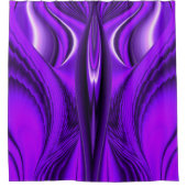 Paarse regenboogdromen , Angel Wings Douchegordijn (Voorkant)