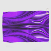 Paarse regenboogdromen Angel Wings Golfhanddoek (Horizontaal)