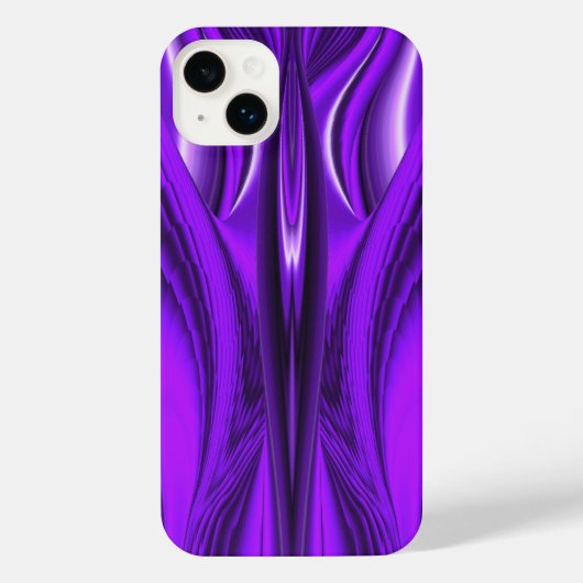 Paarse regenboogdromen Angel Wings iPhone Hoesje (Achterkant)