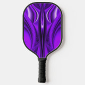 Paarse regenboogdromen Angel Wings Pickleball Paddle (Achterkant)