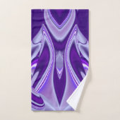 Paarse regenboogdromen bad handdoek (Handdoek)