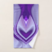 Paarse regenboogdromen bad handdoek (Handdoek)