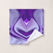 Paarse regenboogdromen bad handdoek (Wasdoekje)