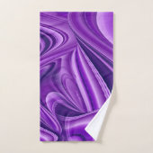 Paarse regenboogdromen bad handdoek (Handdoek)