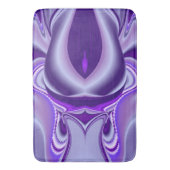 Paarse regenboogdromen badmat (Voorkant Verticaal)