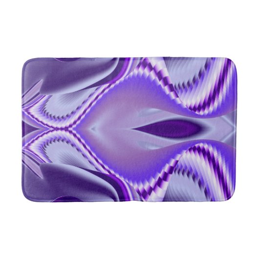 Paarse regenboogdromen badmat (Voorkant)