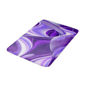 Paarse regenboogdromen badmat (Gekanteld)