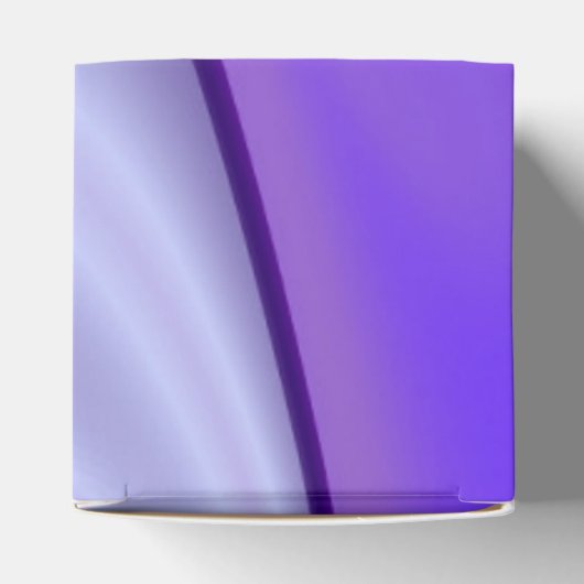 Paarse regenboogdromen bedankdoosjes (Bovenkant)