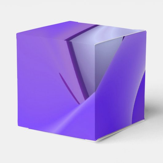 Paarse regenboogdromen bedankdoosjes (Achterkant)