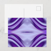 Paarse regenboogdromen briefkaart (Voorkant / Achterkant)