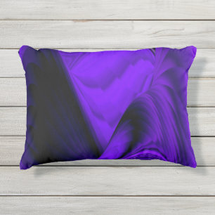 Paarse regenboogdromen buitenkussen