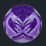 Paarse regenboogdromen dartbord<br><div class="desc">Paarse bloemenregenboogdromen ,  digitale Abstracte fantastische regenboogkunst door Krisi ArtKSZP. Meer in winkel >> PurpleDreamweaverKSZP >>> Winkelrubriek >> Speelgoed en games</div>