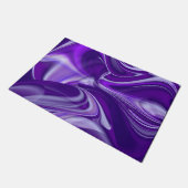 Paarse regenboogdromen deurmat (Schuin)