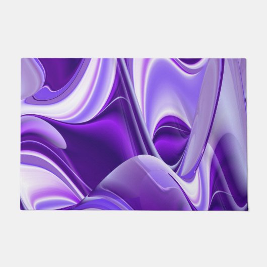 Paarse regenboogdromen deurmat (Voorkant)