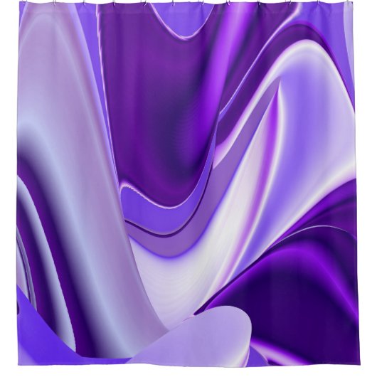 Paarse regenboogdromen douchegordijn (Voorkant)