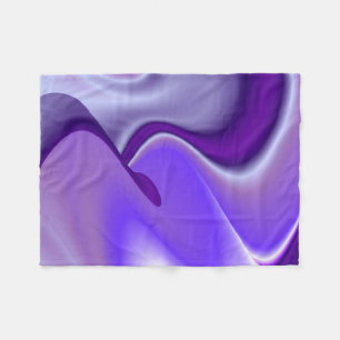 Paarse regenboogdromen fleece deken
