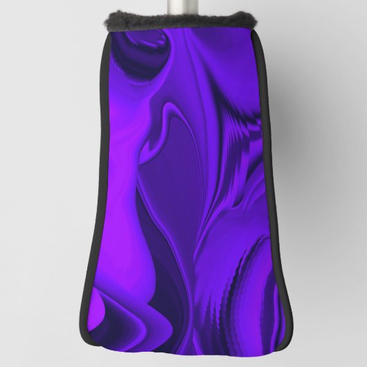 Paarse regenboogdromen golfheadcover (Draai 90)