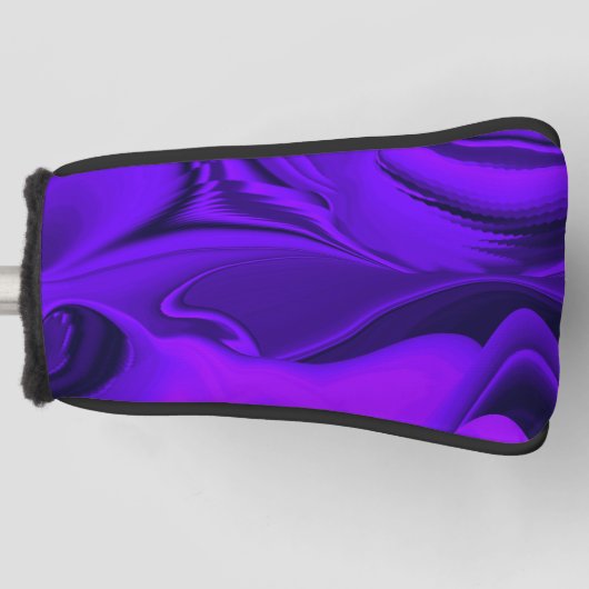 Paarse regenboogdromen golfheadcover (Voorkant)