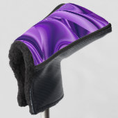 Paarse regenboogdromen golfheadcover (3/4 voorkant)