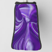 Paarse regenboogdromen golfheadcover (Draai 90)