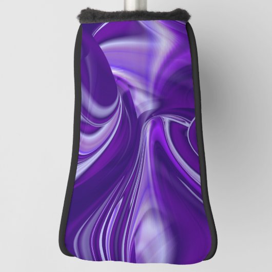 Paarse regenboogdromen golfheadcover (Draai 90)