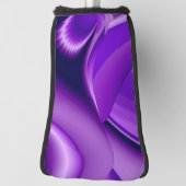 Paarse regenboogdromen golfheadcover (Draai 90)