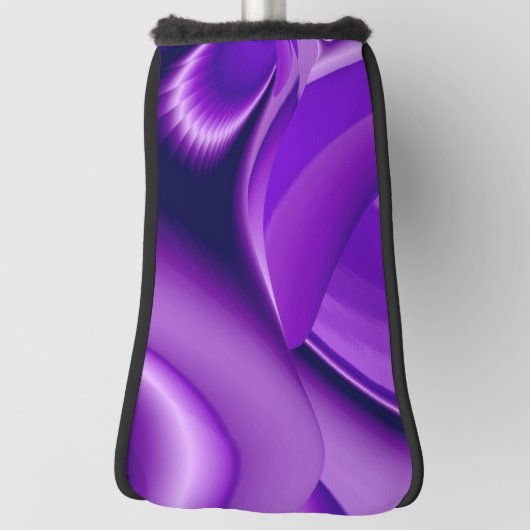 Paarse regenboogdromen golfheadcover (Draai 90)