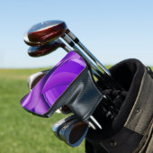Paarse regenboogdromen golfheadcover (Insitu)
