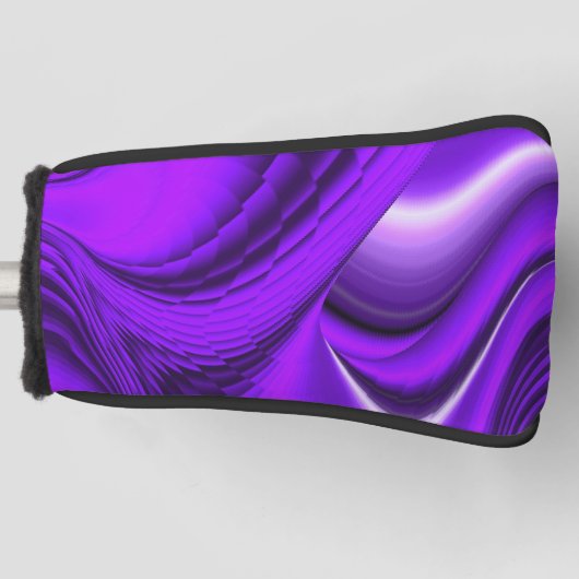 Paarse regenboogdromen golfheadcover (Voorkant)