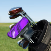 Paarse regenboogdromen golfheadcover (Insitu)