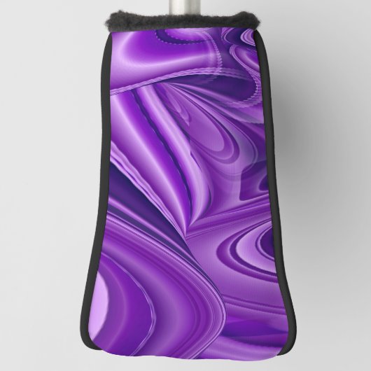 Paarse regenboogdromen golfheadcover (Draai 90)