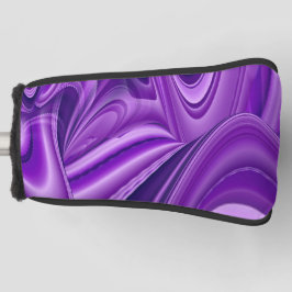 Paarse regenboogdromen golfheadcover