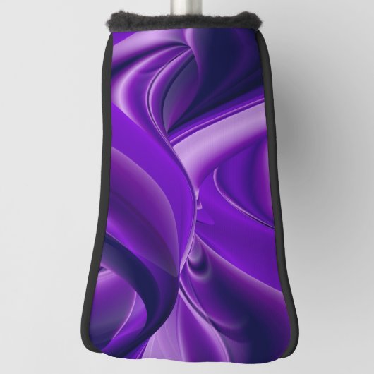 Paarse regenboogdromen golfheadcover (Draai 90)