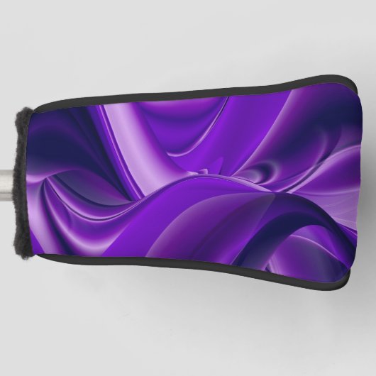 Paarse regenboogdromen golfheadcover (Voorkant)